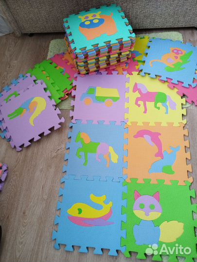 Коврик пазл