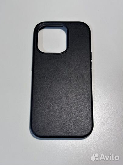 Кожаный чехол iPhone 14 pro