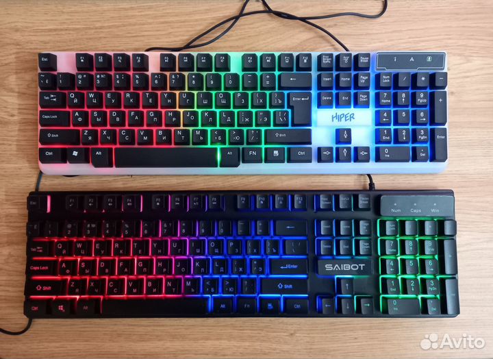 Игровая клавиатура с подсветкой