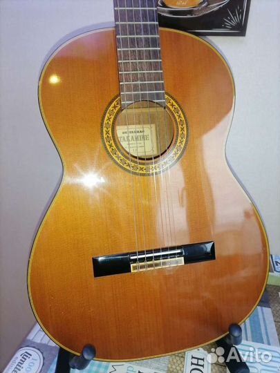 Классическая гитара Япония Takamine 30 массив