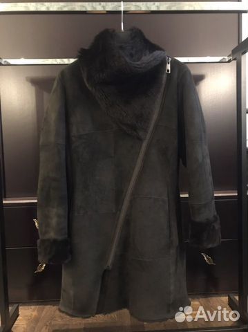 Дубленка женская 40-42 и шапка норковая папаха