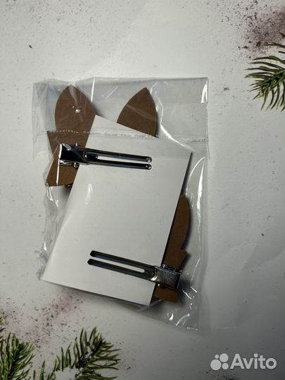 Заколка зайка