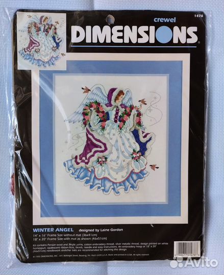 Набор для вышивания Dimensions, 1995г. Сборка США