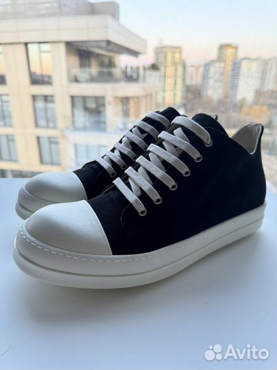 Rick Owens Ramones Low Canvas
