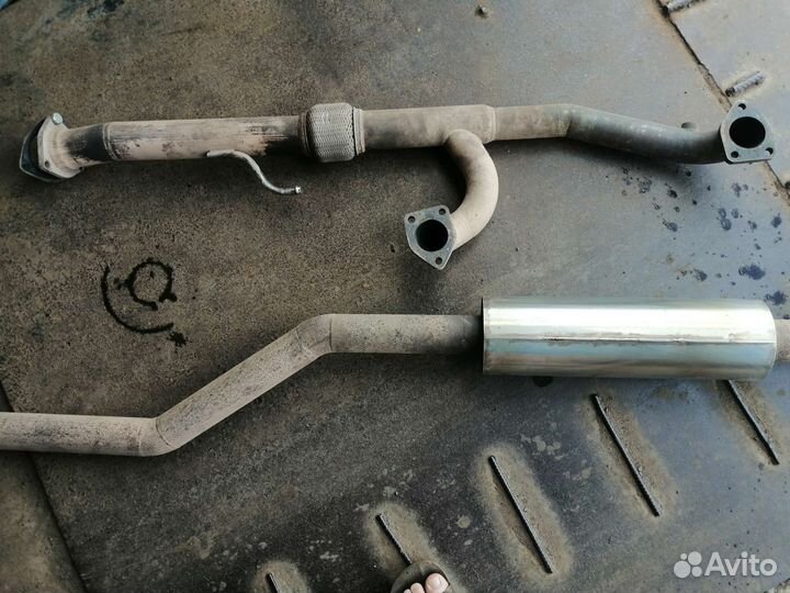 Выхлопная система honda accord 9