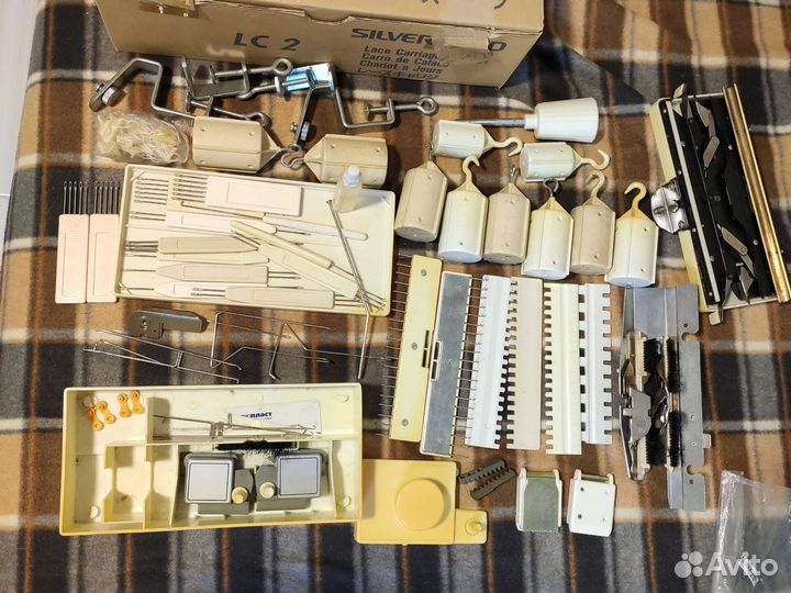 Вязальная 2х фонтурная машина silver reed 280