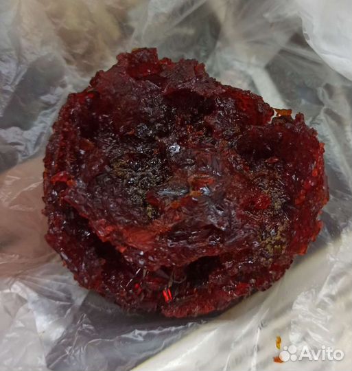 Кристалл красной кровяной соли