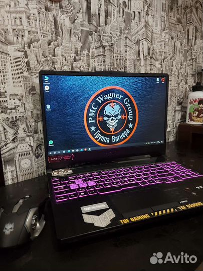 Игровой ноутбук asus tuf gaming f15