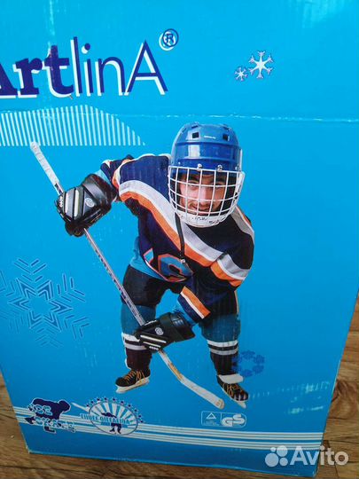 Коньки ледовые хоккейные