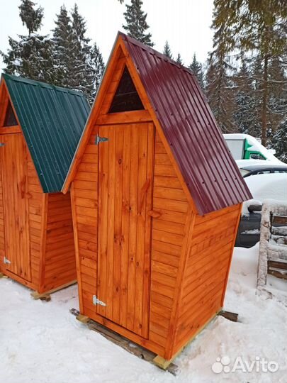 Дачные деревянные туалеты