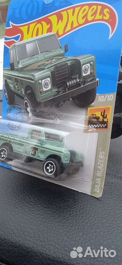 Hot wheels Land Rover series III pickup