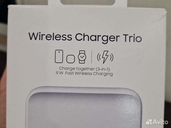 Беспроводная зарядка samsung 3 в 1