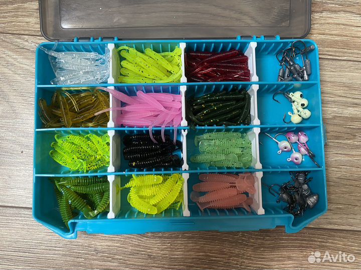 Набор силиконовых приманок для спининга