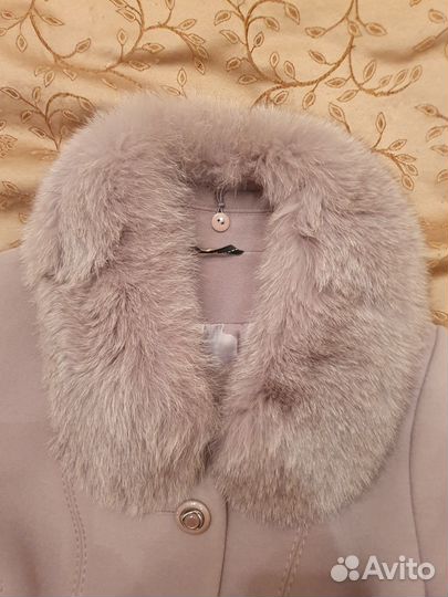 Пальто женское зимнее теплое 44