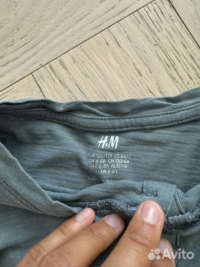 Джинсы и лонгслив H&M