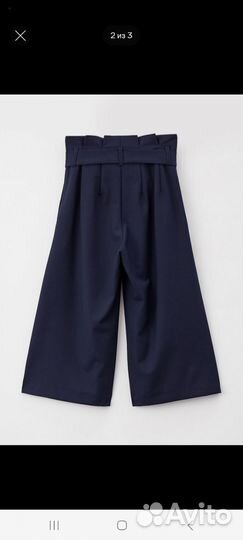 Брюки школьные для девочки Choupette синие р.164