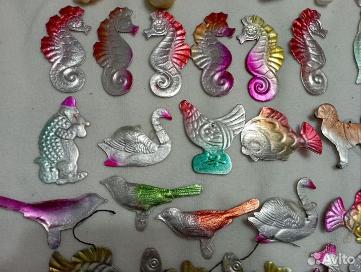 Елочные игрушки СССР