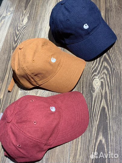 Кепка Carhartt вельветовая