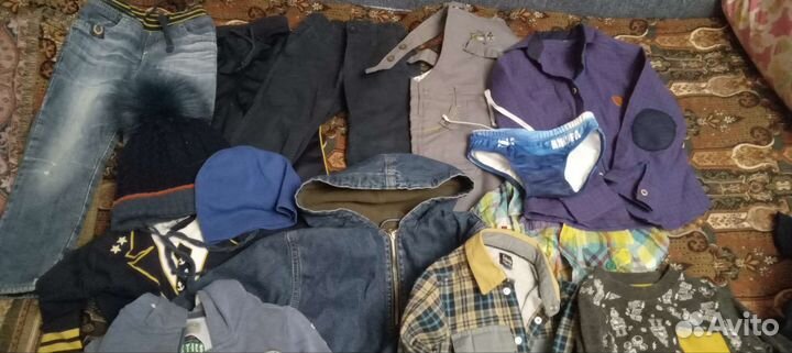 Вещи пакетом на мальчика 3-5 лет