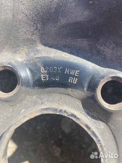 Штампованные диски r16 5x112