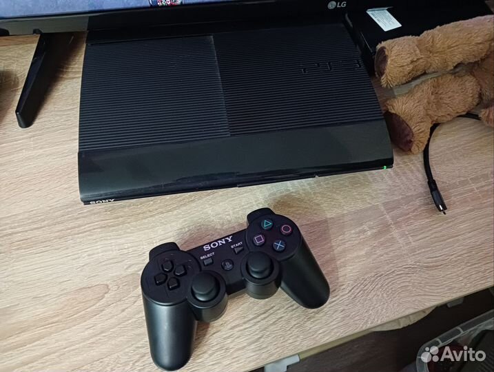 Sony PS3 super slim прошитая 500gb