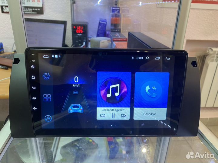 Магнитола android BMW 5,E39,E53,X5