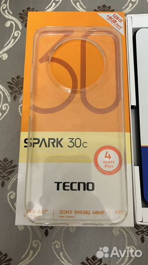 TECNO Spark 30C, 6/128 ГБ