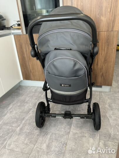 Коляска tutis uno 3 plus 2 в 1 экокожа