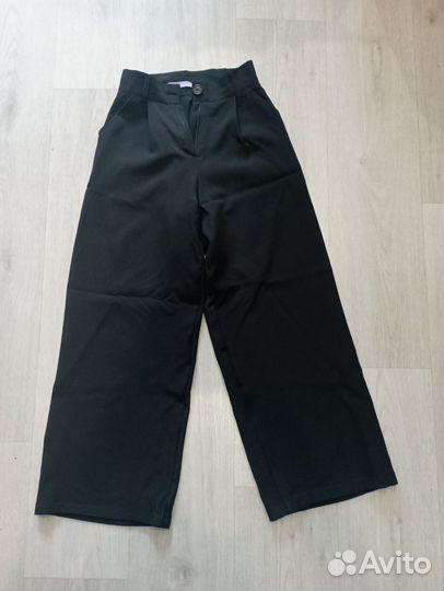 Брюки черные широкие