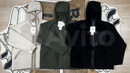 Флисовые худи Uniqlo x White Mountaineering