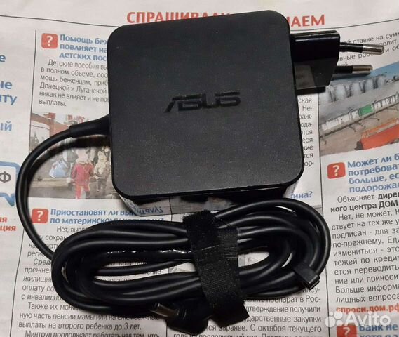 Адаптер Asus W15-065N1B 19V 3.42A 65W, зарядка