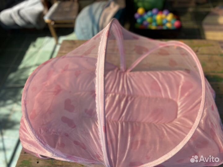 Люлька матрасик антимоскитная 90*50