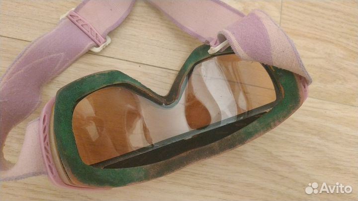 Маска горнолыжная розовая Smith