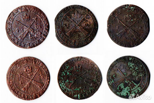 Старинные Шведские монеты 1 эре 17 века купить в Санкт-Петербурге ...