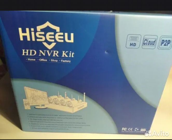 Комплект видеонаблюдения wifi