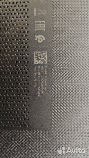 Ноутбук HP RTL8723BE А. 912/224