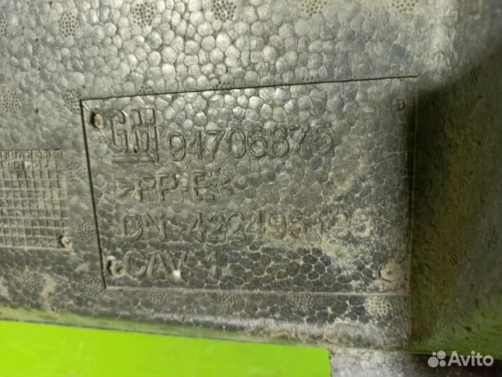 Абсорбер бампера задний Opel Astra H седан Z16XER