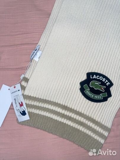 Шарф lacoste новый