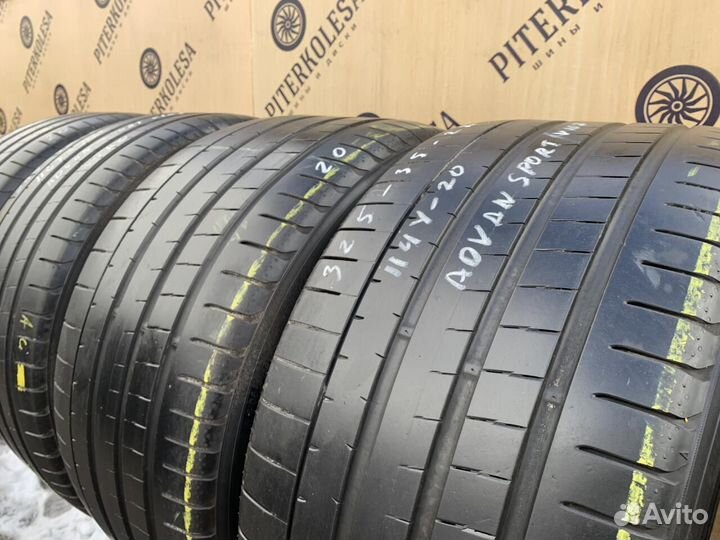 Yokohama Advan Sport V107 285/40 R22 и 325/35 R22 110Y