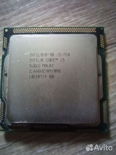 Процессор intel core i5 750