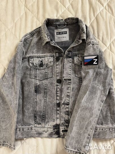 Джинсовая куртка на мальчика