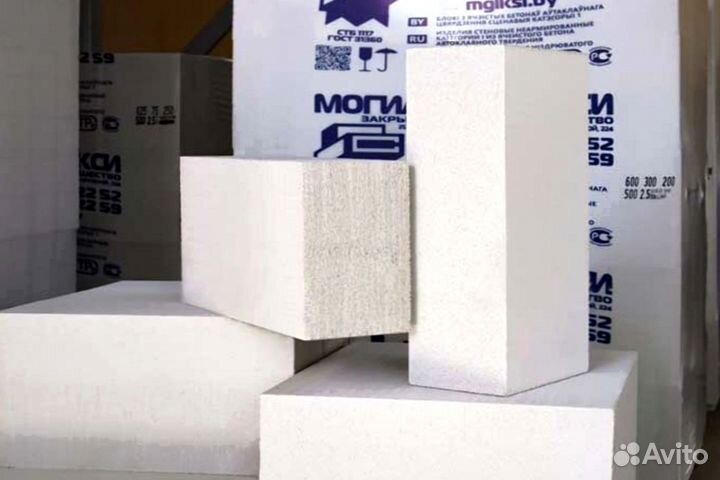 Газобетонные блоки. Газобетон