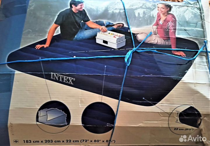 Надувной матрас intex