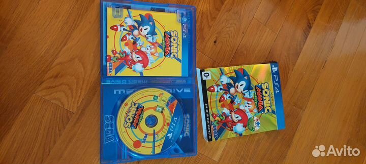 Sonic mania + art book для PS4