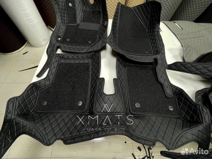 3D коврики из экокожи для Chevrolet Niva