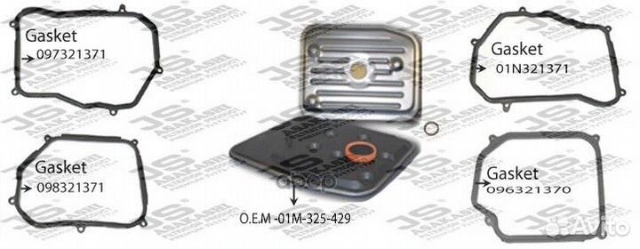 Фильтр АКПП jt111k4 JS Asakashi