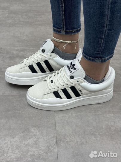 Bad Bunny x Adidas Campus White Cream