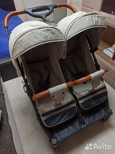 Коляска для двойни carrello connect