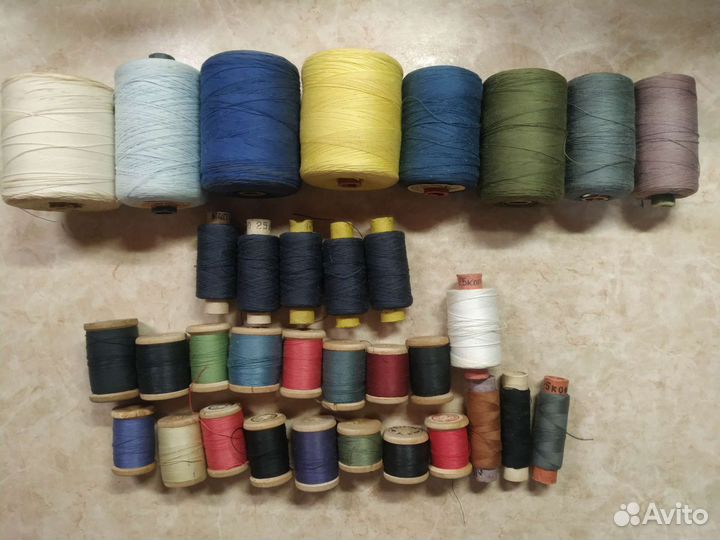 Нитки катушечные ссср, большой выбор