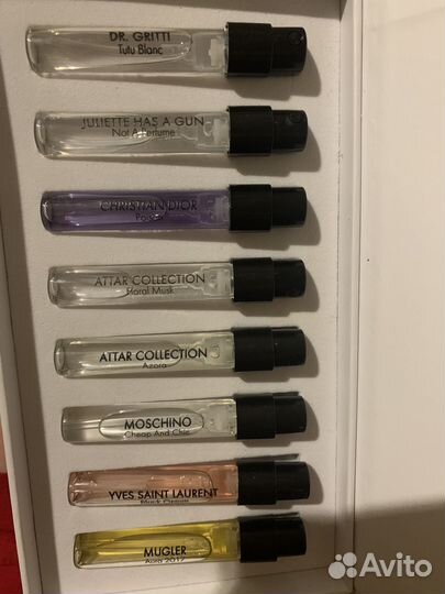 Духи отливанты с рандеву Mugler Attar Gritti